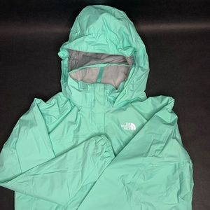 North face teal women’s wind breaker